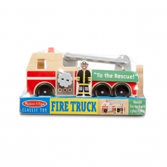 gioco in legno camioncino dei pompieri
