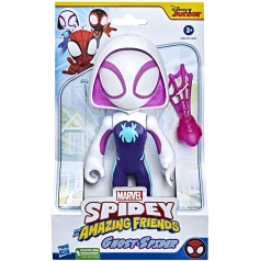 marvel spidey e i suoi fantastici amici - ghost spider mega 25cm