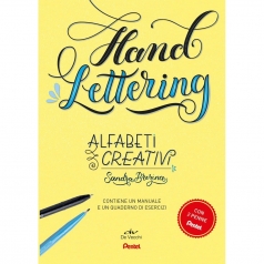 hand lettering. alfabeti creativi. con 2 penne pentel