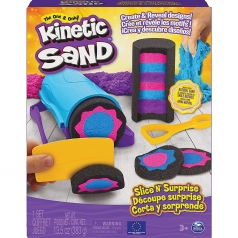 kinetic sand - slice n' surprise