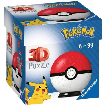 pokemon pokeball classic - puzzle 3d