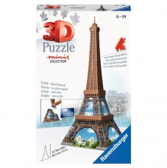 tour eiffel - puzzle 3d minis collection