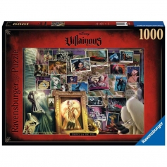 villainous: crudelia de mon - puzzle 1000 pezzi