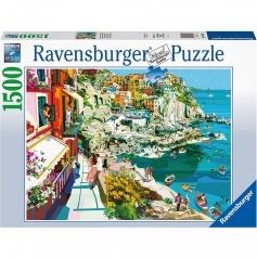 romance in cinque terre - puzzle 1500 pezzi