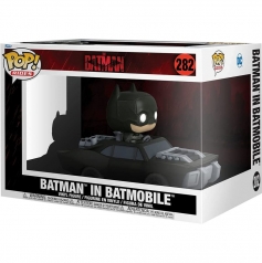 the batman - batman in batmobile - funko pop 282