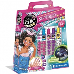 crazy chic - shiny nails kit per unghie fluo