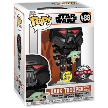 star wars - dark trooper - funko pop 488