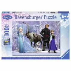 frozen - puzzle 100 pezzi xxl