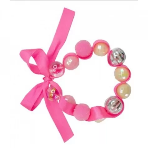 pink happy thoughts armband