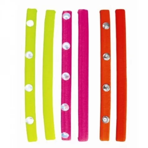neon studded zopfgummi