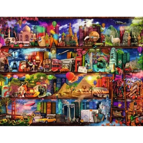 RAVENSBURGER Miracoloso Mondo Dei Libri - Puzzle 2000 Pezzi a 39,99 €