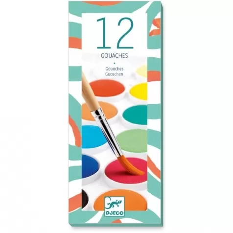 set tempere - 12 colori classici