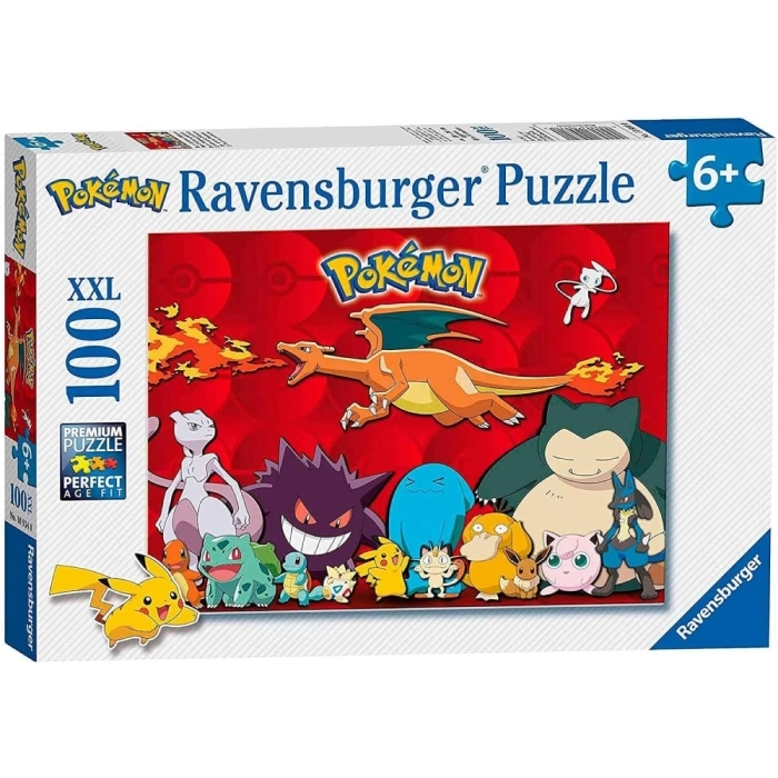 pokemon - puzzle 100 pezzi xxl