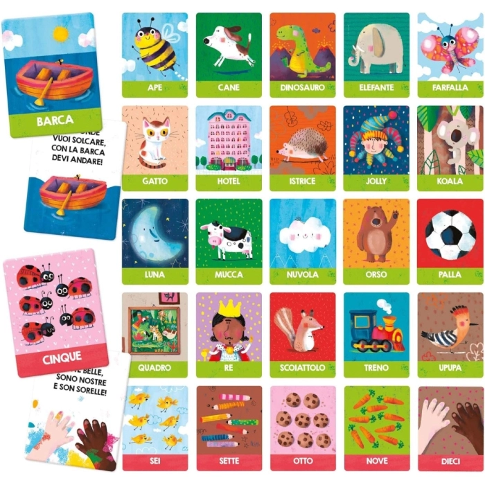 flashcards prime scoperte montessori