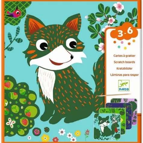 carta da grattare - animali della campagna: 1