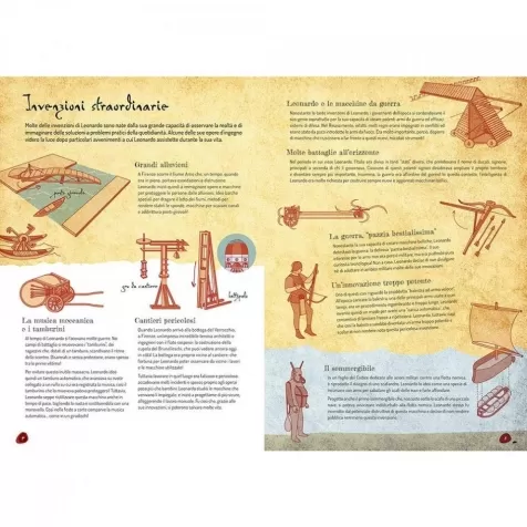 scienziati e inventori - le macchine di leonardo da vinci: la catapulta e la balestra