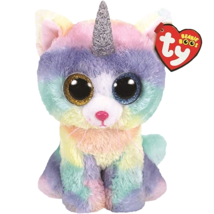 beanie boos - heather - gattino unicorno 15cm