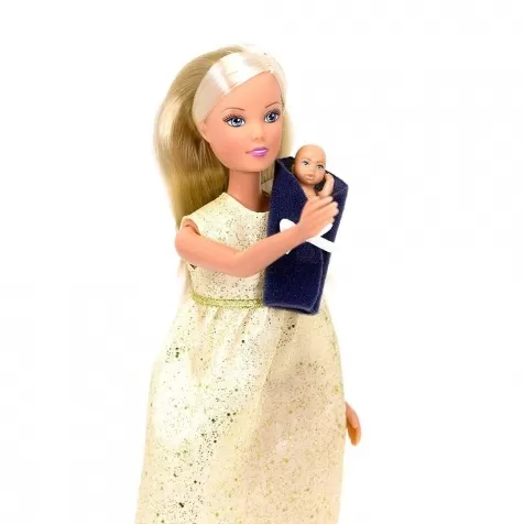 steffi love in dolce attesa con carrozzina inglesina
