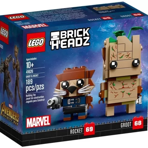 41626 - groot e rocket brickheadz