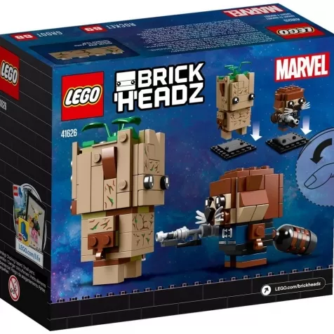 41626 - groot e rocket brickheadz
