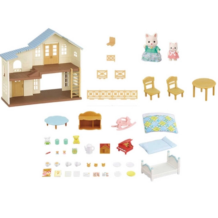 hillcrest home - casa con arredi e 2 personaggi