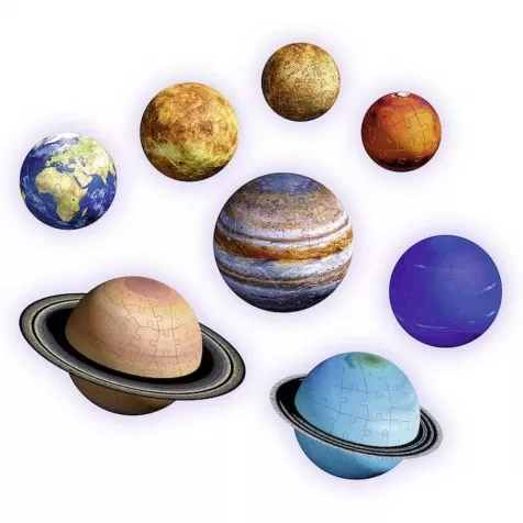 il sistema planetario - puzzle 3d 522 pezzi