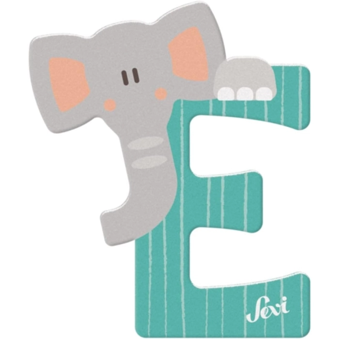 lettera e - elefante