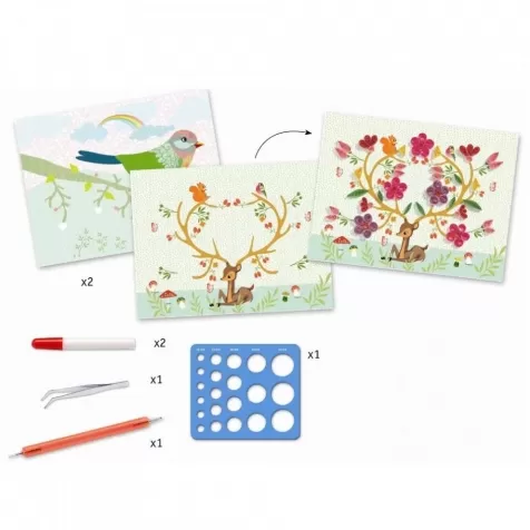 decorare con la carta - stagioni a spirale
