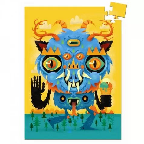 the monster - mini puzzle 60 pezzi