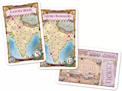 ticket to ride india + switzerland