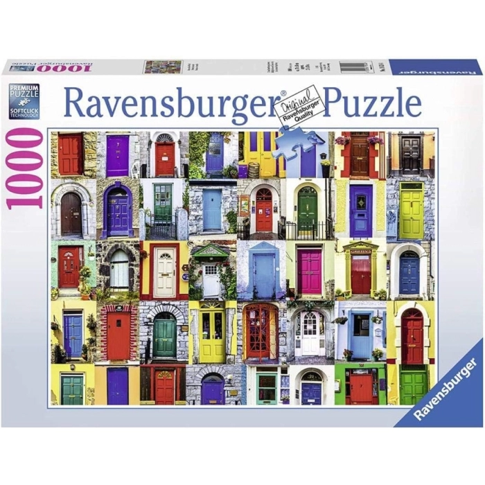 porte dal mondo - puzzle 1000 pezzi