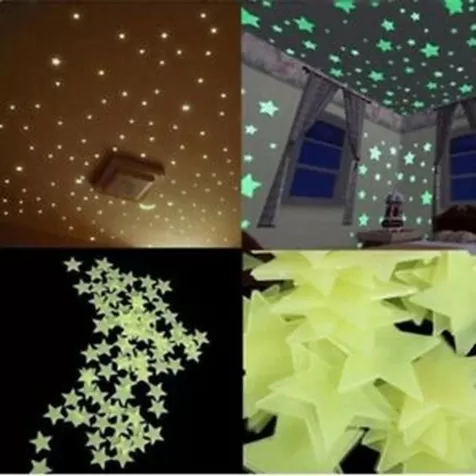 5 stelline luminose 4 cm