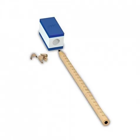 temperamatite - set 2 pezzi blu rosso