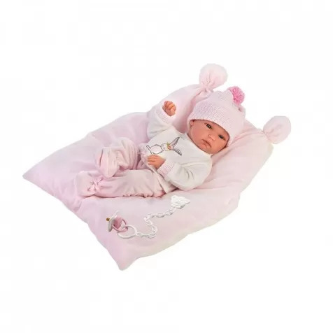 bambola bimba new born 35 cm - corpo duro articolato