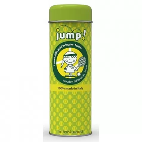 jump! tennis - il gioco delle pulci in legno