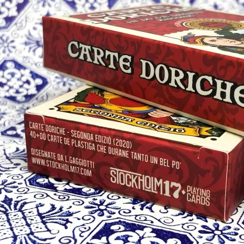 carte doriche - segonda edizio - le carte da gioco piacentine di ancona