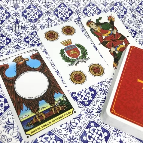 carte doriche - segonda edizio - le carte da gioco piacentine di ancona