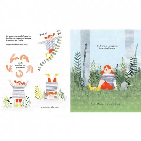 l' intrepida coralie e il leone. ediz. a colori