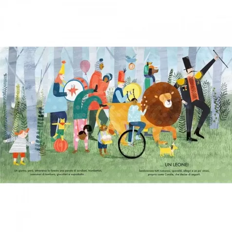 l' intrepida coralie e il leone. ediz. a colori