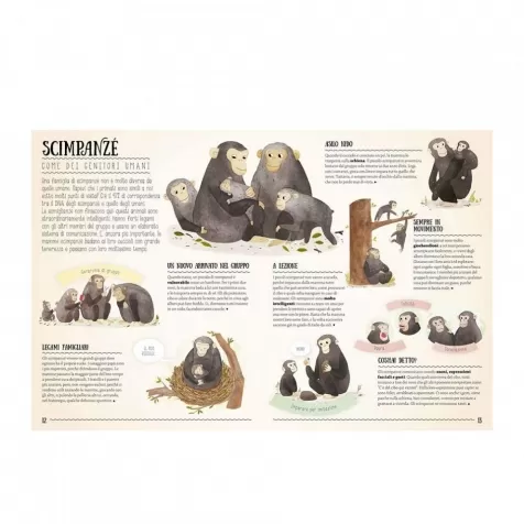 e arrivato un cucciolo! famiglie del mondo animale