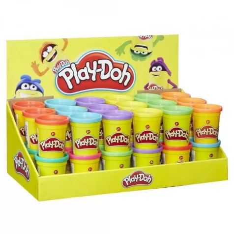 play-doh - vasetto singolo di pasta modellabile