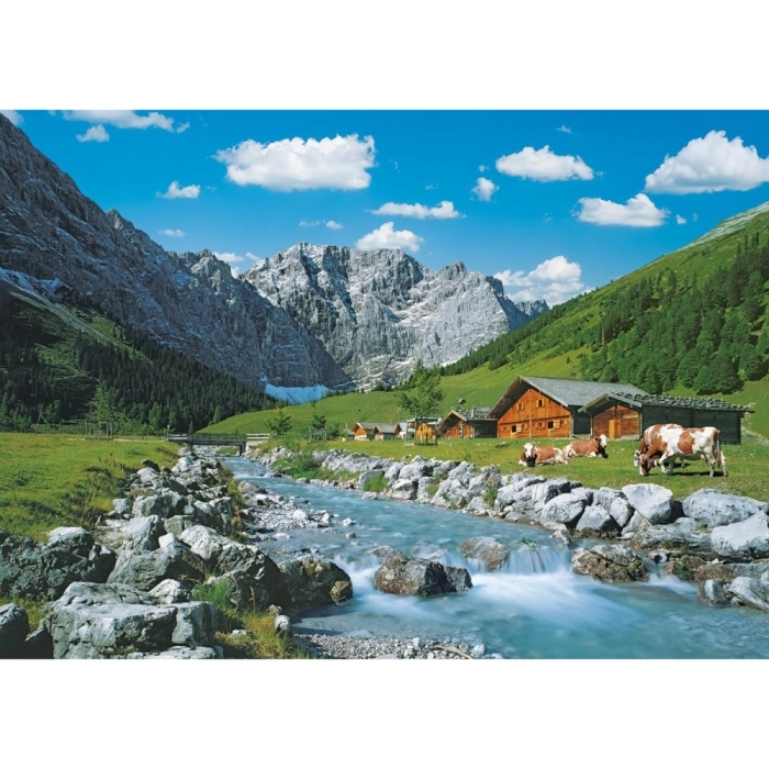 monti karwendel, austria - puzzle 1000 pezzi: 2