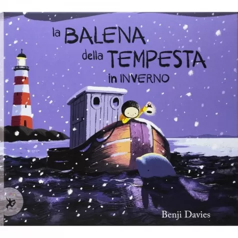 la balena della tempesta in inverno