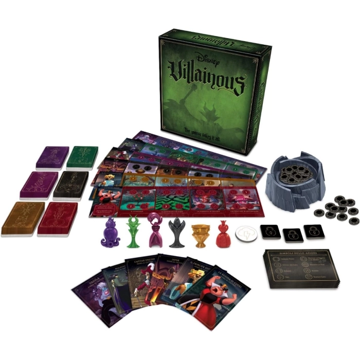 disney villainous - the worst take it all - il gioco da tavolo