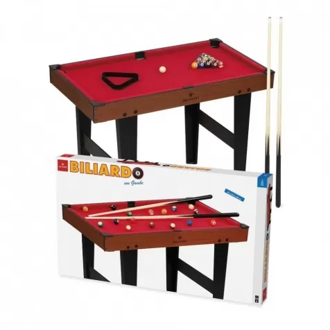 tavolo da biliardo con gambe