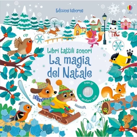 la magia del natale - libri  tattili sonori