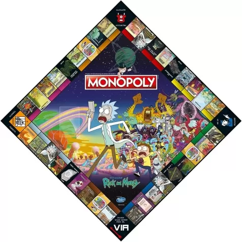 monopoly - rick and morty ed. italiana