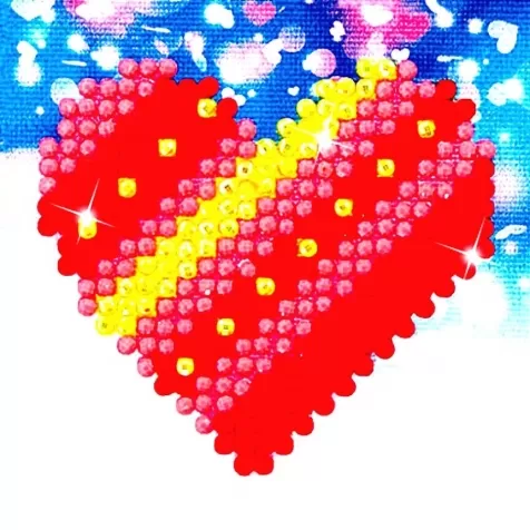 patchwork heart - diamond dotz dds.007