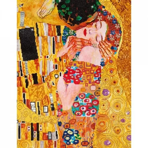 the kiss klimt - diamond dotz advanced dd13.001 56x71cm