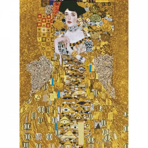 woman in gold klimt - diamond dotz advanced dd15.017 67x91cm